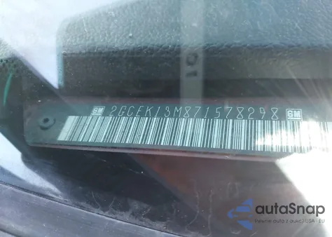 2007 Chevrolet Silverado 1500 Lt2 z USA, uszkodzony, nr VIN 2GCEK13M871578298